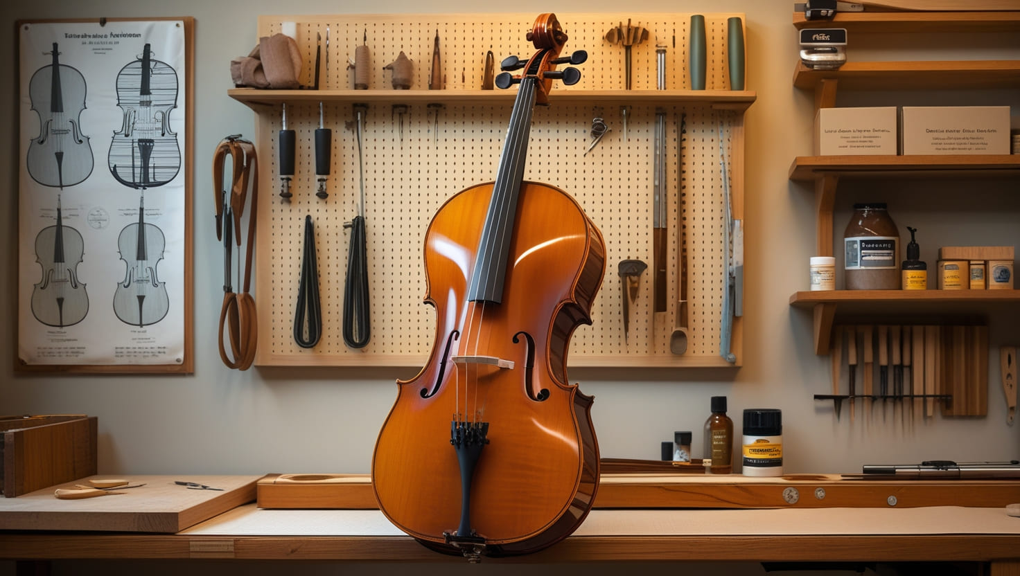 Diagnóstico de Violoncelos para Detectar Imperfeições Estruturais e Problemas Acústicos