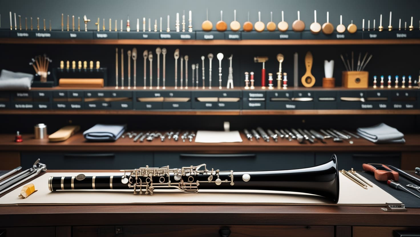 Restauração de Clarinetes com Métodos de Ajuste Fino e Selagem de Vazamentos