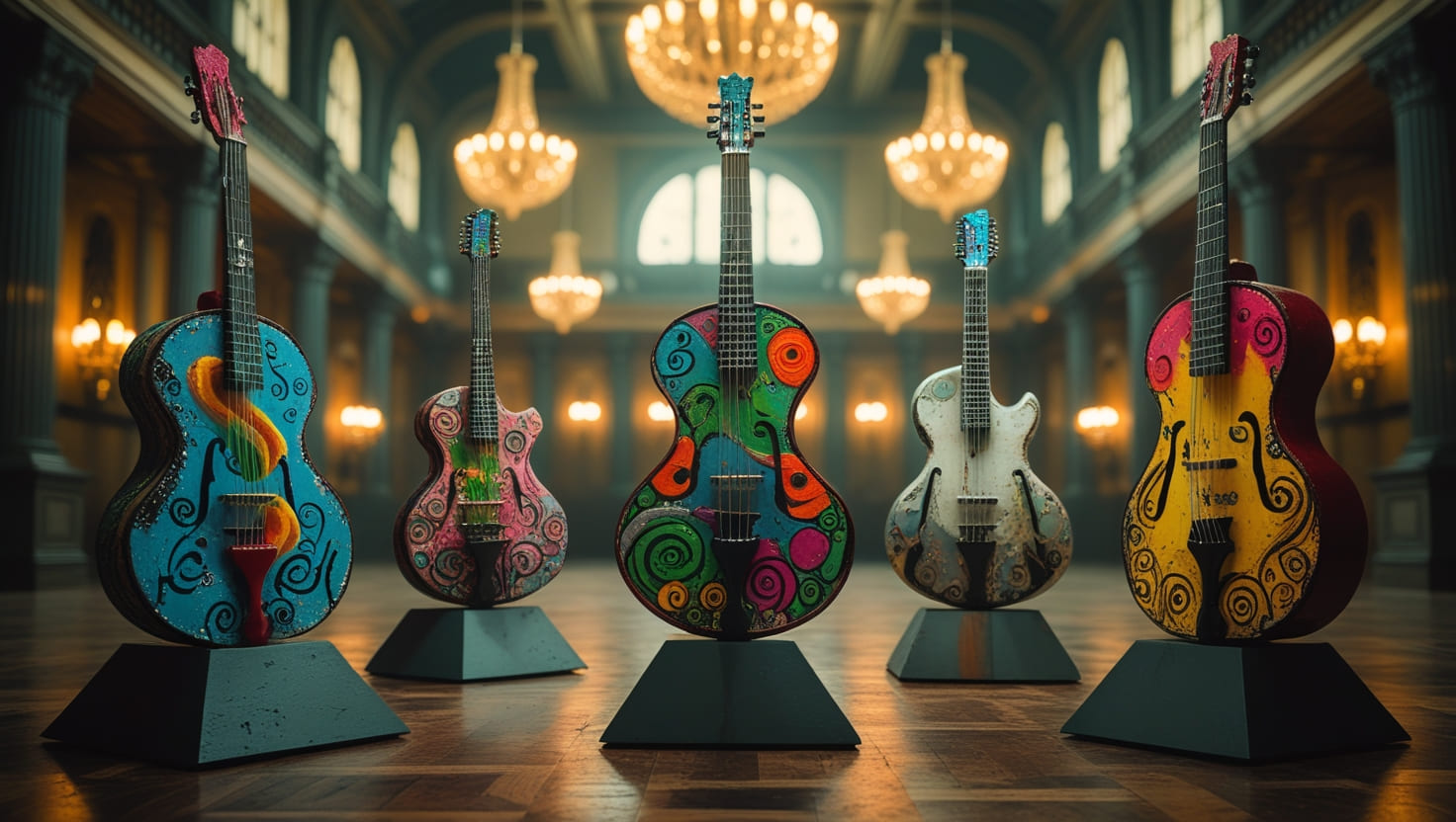 Customização com materiais reciclados: Transformando instrumentos em peças eco-friendly