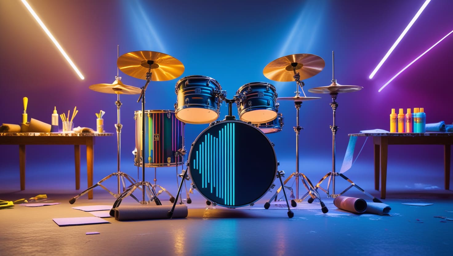Guia de customização: Do restauro à personalização de baterias acústicas