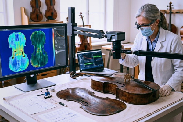 Restauro de Instrumentos Envernizados à Mão: Preservando Marcas e Assinaturas Antigas